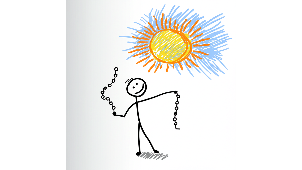 Visual metaphor showing the solution