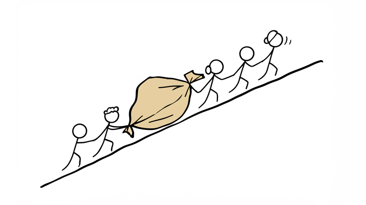 Visual metaphor showing the solution