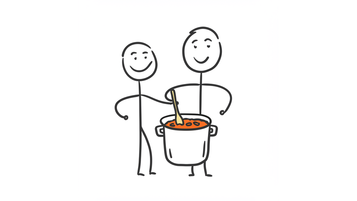 Visual metaphor showing the solution