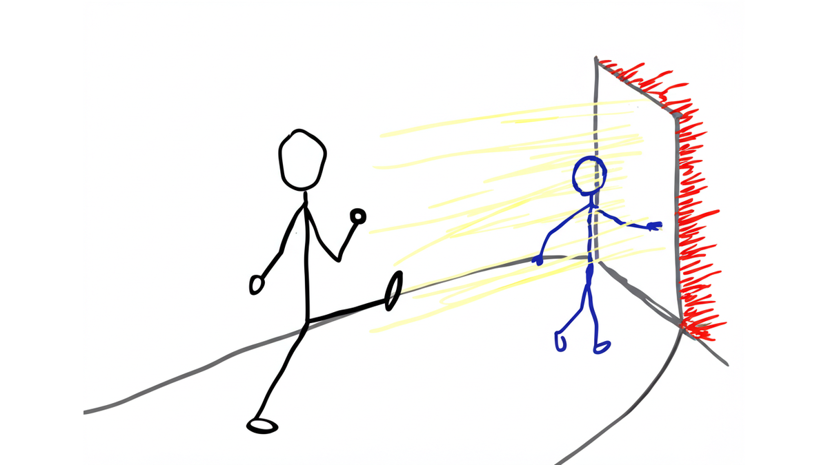 Visual metaphor showing the solution