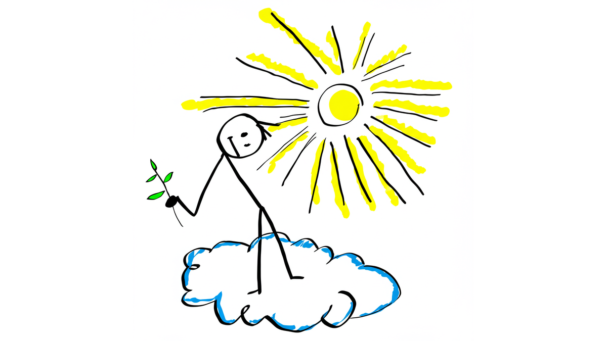 Visual metaphor showing the solution
